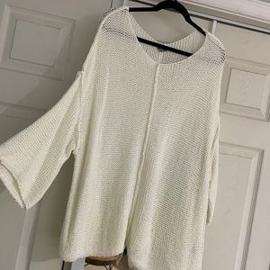 White Aerie oversized Sweater